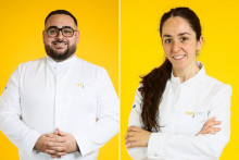 Alexy Algar-Denos et Viviana Pisacane, candidats de Top Chef.