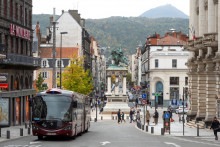 Les rues de Clermont-Ferrand près de la place Jaude (illustration).