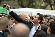 Jordan Bardella, le 14 mai 2026 à Beaucaire
