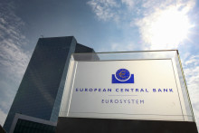 Les bureaux de la Banque Centrale Européenne à Francfort, Allemagne.