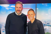 Bruce Toussaint et Eric Dussart dans "On refait la télé" sur RTL.