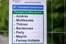 La ville de Genève se barricade avant l'arrivée de manifestants anti-G7, le 11 juin 2026.
