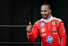 Lewis Hamilton vainqueur du GP de Catalogne, samedi 14 juin 2026