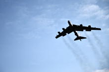 Un bombardier B-52 américain (image d'illustration)