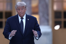Donald Trump à Versailles le 18 juin 2026