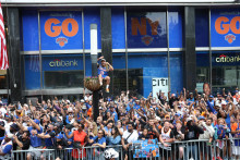 New York célèbre ses héros, titrés en NBA, le 18 juin 2026