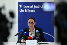 La procureure de Nîmes, Cécile Gensac, le 2 mai 2025 à Nîmes.