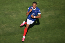 Kylian Mbappé avec les Bleus à East Rutherford le 16 juin 2026