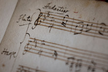 Une partition manuscrite de Mozart retrouvée à la BNF en juin 2026