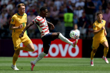 Folarin Balogun a grandement participé à la victoire des Etats-Unis contre l'Australie (2-1).