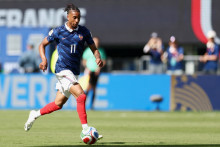 Michael Olise avec les Bleus face au Sénégal avec les Bleus à la Coupe du monde, le 16 juin 2026 à East Rutherford.