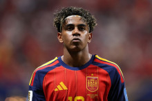 Lamine Yamal avec l'Espagne face à l'Arabie saoudite à la Coupe du monde, le 21 juin 2026 à Atlanta.