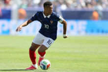 Kylian Mbappé lors du match France-Sénégal à la Coupe du monde, le 16 juin 2026 à East Rutherford.