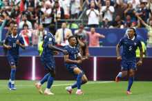 Kylian Mbappé a ouvert le score contre l'Irak.