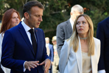 Emmanuel Macron et Giorgia Meloni à Antibes, le 25 juin 2026