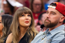 Taylor Swift et Travis Kelce à Cleveland aux États-Unis le 23 mai 2026
