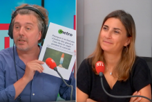 Alex Vizorek et Cécile Guillou sur RTL, le 26 juin 2026.