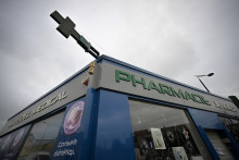 La devanture d'une pharmacie (image d'illustration).
