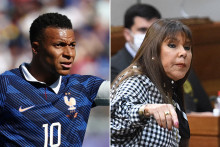Kylian Mbappé et Celeste Amarilla