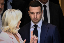 Marine Le Pen et Jordan Bardella le 7 juillet 2026.