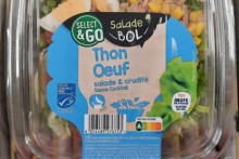 Une salade rappelée en raison de la présence de listéria.