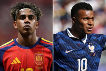 Lamine Yamal (Espagne) et Kylian Mbappé (France) à la Coupe du monde 2026.