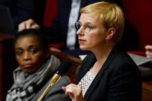 La députée Clémentine Autain, à l'Assemblée.