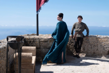 Anne Hathaway et Tom Holland dans "l'Odyssée" de Christopher Nolan.