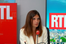 Alice Rufo, dans le studio de RTL le 14 juillet 2026