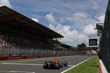 Max Verstappen au GP de Belgique 2025