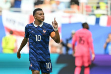 Kylian Mbappé lors de la petite finale France-Angleterre à la Coupe du monde, le 18 juillet 2026 à Miami.
