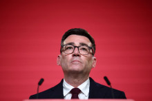 Andy Burnham lors de la « Conférence spéciale du Parti travailliste » à Londres le 17 juillet 2026.