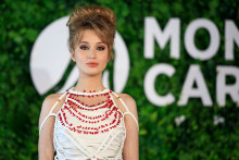 L'actrice Catherine Davydzenka au Festival de télévision de Monte-Carlo, le 17 juin 2023