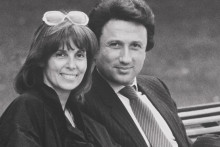 Michel Drucker et Françoise Coquet en 1964