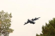 L'avion militaire A400M, déployé en Gironde le 25 juillet 2026.