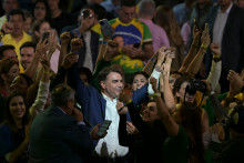 Flavio Bolsonaro à Sao Paulo, le 25 juillet 2026