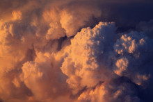 Un pyrocumulus aux Etats-Unis (illustration)