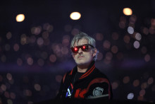 Kavinsky lors de la cérémonie de clôture des JO 2024, le 8 septembre 2024.