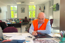 Manuel Martinez le maire de Marcheprime, en Gironde.