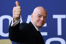 Le président de la Fifa Gianni Infantino, à l'initiative du projet controversé de l'ouverture du capital de la Coupe du monde à des investisseurs privés.