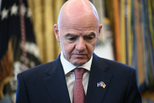Gianni Infantino, le patron de la Fifa, en novembe 2025