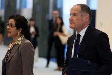 L'ancien directeur de l'agence Frontex, Fabrice Leggeri, désormais eurodéputé du Rassemblement national