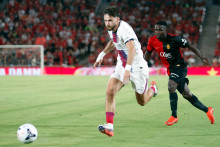 Khvicha Kvaratskhelia, pendant la défaite (3-0) face à Majorque, le mercredi 5 août 2026.