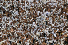 Des supporters dans championnat brésilien de football (illustration)