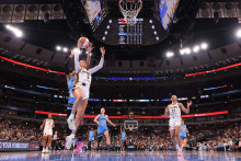 Sophie Cunningham lors d'un match de la WNBA entre Indiana et Chicago, le 8 août 2026.