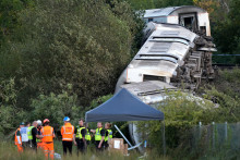 Un train a déraillé dans le sud-est de l'Angleterre près de la ville de Lewes le 13 août 2026