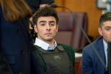 Luigi Mangione à la Cour Suprême de Manhattan de New York, le 21 février 2025.