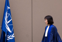 La présidente de la CPI Tomoko Akane