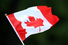 Le drapeau du Canada. (Illustration)