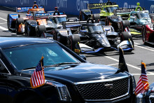 La course automobile dans les rues de Washington, organisée par Donald Trump, le 23 août 2026.